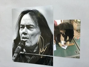 TONY CAREY 'Rainbow'  in-person 2019 signed autograph 8x10 photo + proof photo  - Picture 1 of 1