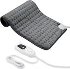 MEQATS Heating pad, Electric Heat Pad with Automatic Switch-Off and 6 Tempera...