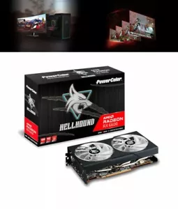PowerColor Video Card Hellhound AMD Radeon RX6600 GDDR6 8GB PCIE 4.0 From Japan - Picture 1 of 9