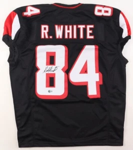 Roddy White Signed Atlanta Falcons Pro Cut Jersey (Beckett) 4xPro Bowl Receiver - Picture 1 of 7