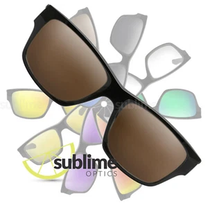 POLARIZED Dark Brown Replacement Lenses For Oakley Jupiter Squared ~ Bronze - Picture 1 of 5