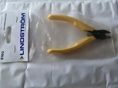 Lindstrom 8160 Diagonal Cutting Nipper Micro Bevel Plier Genuine