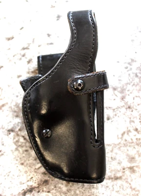 Don Hume H746-SH No. 40-4 Level III Mid Rise Black Leather Holster - Image 1 of 4