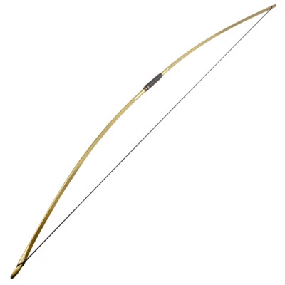 67" Archery English Longbow 25-120lbs Straight Traditional Ambidextrous Hunting - Image 1 of 4