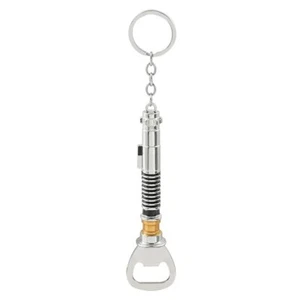 Star Wars Bottle Opener Keychain Modelled on Luke's Lightsaber 1.5” Inches Jedi - Picture 1 of 6