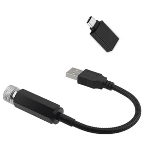 Car Interior Roof LED Star Light USB Atmosphere Starry Sky Night Projector Lamp - Picture 1 of 4