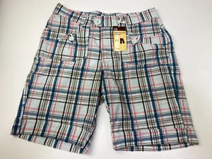 Lee Bermuda Multicolor Plaid Short NWT Size 12 MSRP $38 Women's - Picture 1 of 11