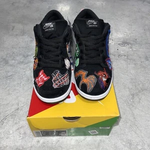 Nike SB Dunk Low Pro Neckface Halloween 2022 Sz 8.5 100% Authentic - Picture 1 of 12
