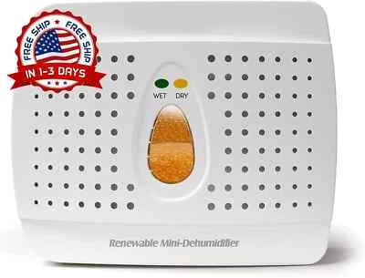 Deshumificador Deshumidificador De Humedad Eléctrico Casa Dormitorio Portatil EE. UU. Foto 1 de 4