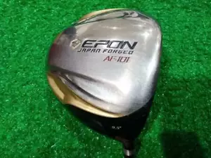 Golf Driver Epon AF-101 Crazy Black 50 (7.4) 9.5 44.75inch JAPAN - Picture 1 of 3