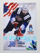 Logan Cooley 2022 BY Cards IIHF World Junior Championship Team #2022-09