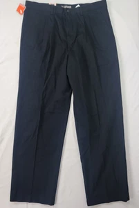 Dockers Boy's Long Black Pants NEW 34 Waist HUSKY Cotton 29" Inseam 34x29 - Picture 1 of 10