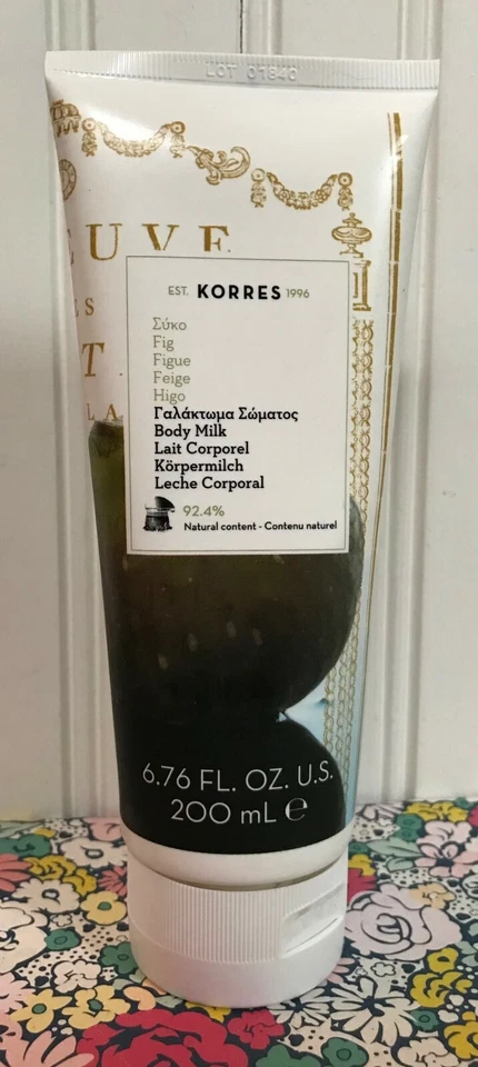 NEW & SEALED KORRES FIG BODY MILK 6.76 OZ lotion  - Image 1 of 1