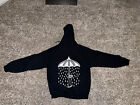 Knuckle Puck Official Band Merch Black Hoodie Front Back Print Emo Pop Punk M