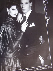 PUBLICITÉ DE PRESSE 1983 VÊTEMENTS CHRISTIAN DIOR - ADVERTISING - Foto 1 di 1