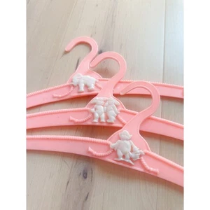 Vintage 1950s Set of Child Hangers Animal Motif Nursery Decor Baby Finds Gifts - Picture 1 of 7