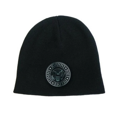 Ramones Gorro Gorra Sello Presidencial Banda Logo Hey Ho Nuevo Oficial Negro Foto 1 de 3