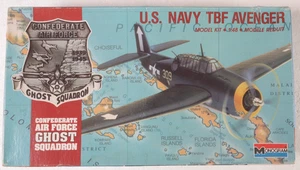 Monogram TBF Avenger 1/48 Model Kit 5210 NIB Ghost Squadron US Navy WWII - Picture 1 of 18