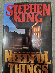 NEEDFUL THINGS by Stephen King 1991 1st Printing - Hardcover  Preowned - Picture 1 of 4