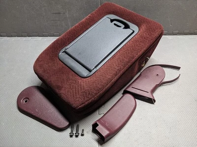 1995-1998 Chevy GMC C/K 1500 2500 3500 пикап красный 60/40 скамейка центральной консоли - Изображение 1 из 4