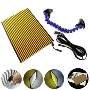 Paintless Dent Repair Tool Removal Lamp Reflector LED Light Line Testing Board u - Foto 1 di 13