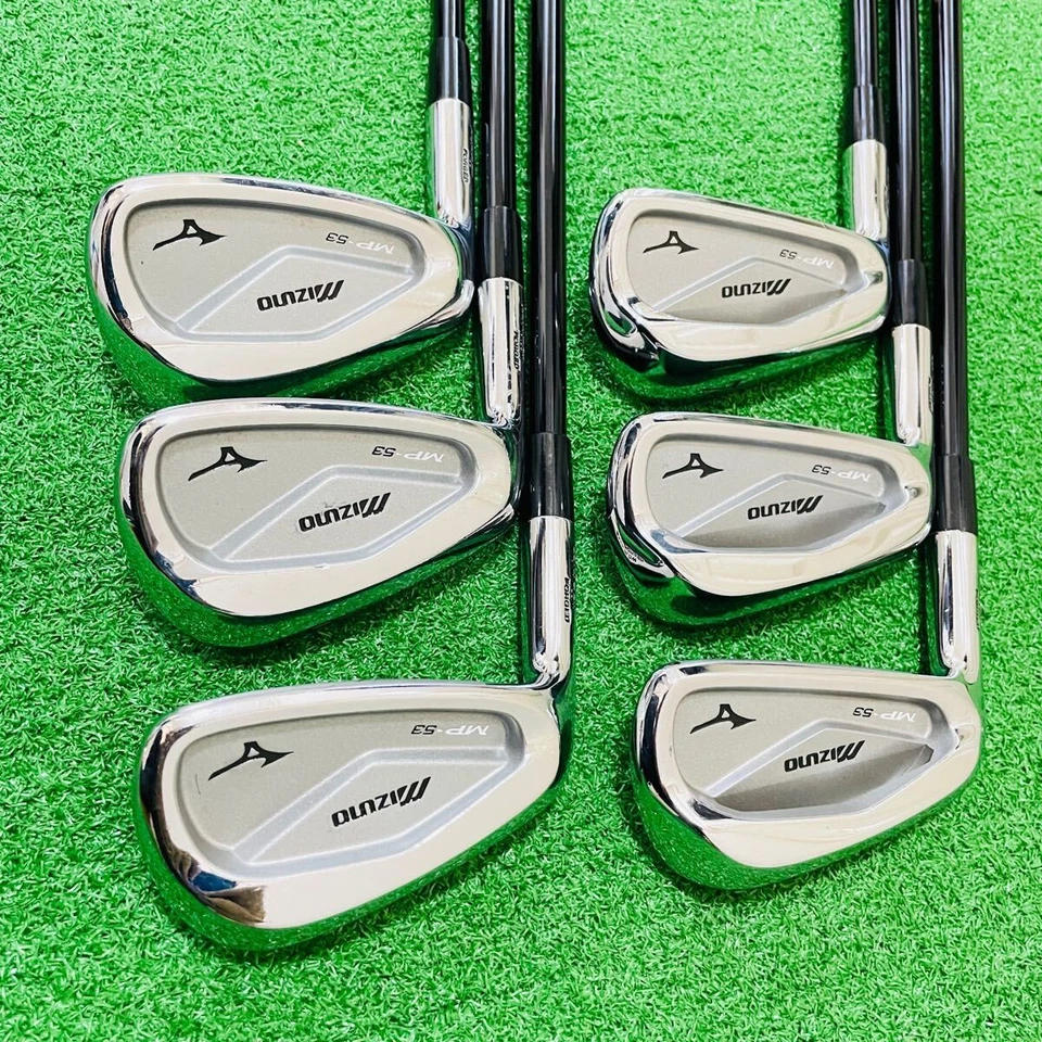 MIZUNO Set di ferri mancini MP-53 5-9,P JPX MI-200 Flex R Left Handed STORE - Immagine 1 di 4
