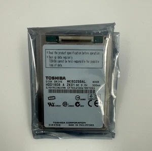 TOSHIBA MK8025GAL 80 GB 1,8" CE-ATA disco rigido interno HDD1808 - Foto 1 di 2