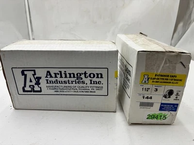 Tapa de entrada Arlington 144 1 1/2", lote de 6 Foto 1 de 2