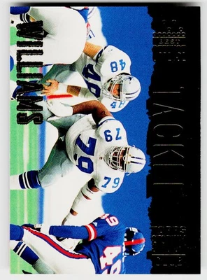 Erik Williams, 1994 Stadium Club, #102, Dallas Cowboys, - Image 1 of 2