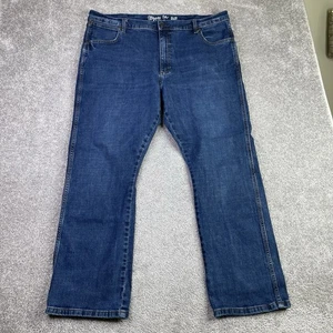 Wrangler Jeans Uomo 42X29 Blu Retrò Stivaletto Slim Vita Alta Denim Cowboy Western  - Foto 1 di 13
