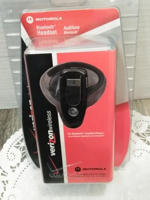 NOVO Fone de Ouvido Bluetooth Motorola Verizon Wireless MBT500HS1 v1.1 1.2 (selado) - Imagem 1 de 4