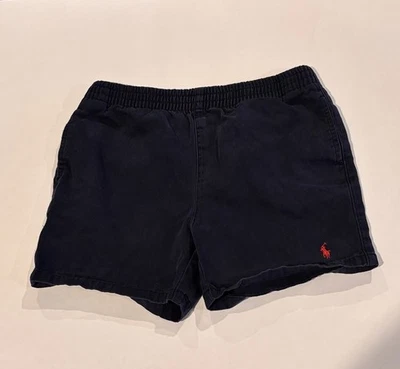 Ralph Lauren Youth Polo Shorts Navy Blue - Size 4 4T - Image 1 of 3