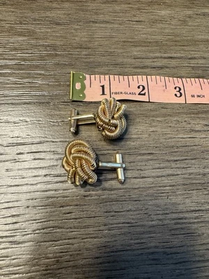 Cufflinks Vintage Men Art Deco Cuff Button On Dress Shirts Tuxedo Suit Fashion - Image 1 of 2