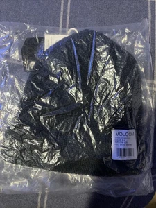 Volcom Adult One Size Black Full Stone Cuffed Beanie NWT - Picture 1 of 2