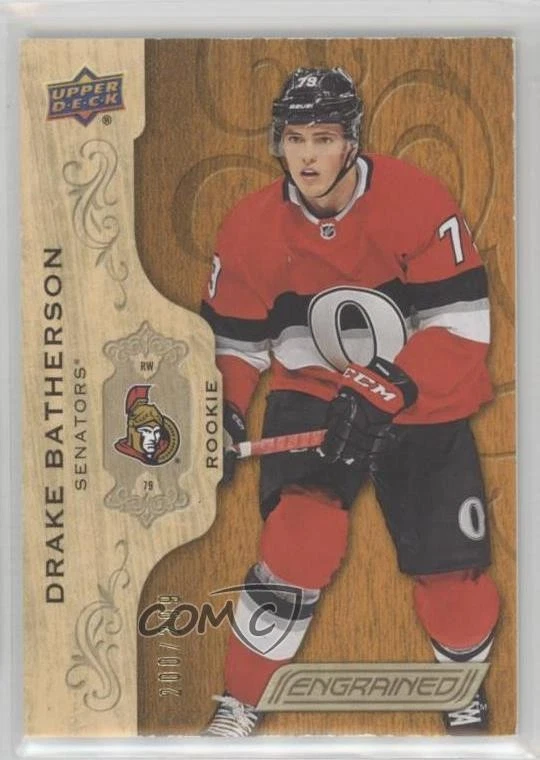 2018-19 Upper Deck Engrained Rookies /299 Drake Batherson #84 Rookie RC - Image 1 of 2