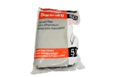 Sanitaire SD Vacuum Bags 5 Pack 63262B Premium Filtration Fits S9120 SC9150 - Image 1 of 4