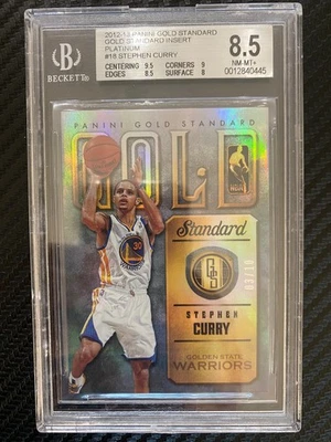 Panini Gold Standard 2012 Gold Standard Platinum Stephen Curry/10 BGS #18  Foto 1 de 2