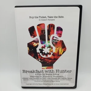 Breakfast With Hunter (DVD, 2004) by Wayne Ewing, HST Hunter S. Thompson, Tested - Picture 1 of 4