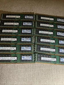 12 - Samsung 16GB 2Rx4 PC4-2133P DDR4 2133MHz 1.2V ECC RAM M393A2G40EB1-CPB0Q - Afbeelding 1 van 9