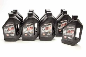 ACEITES MÁXIMA RACING 39-16901 10w40 Cuarto de galón de aceite sintético RS1040 ESTUCHE DE 12 - Imagen 1 de 2