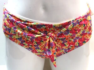 Swimsuit Bottom Old Navy Women's High Waisted Size XL New Flowers - Picture 1 of 6