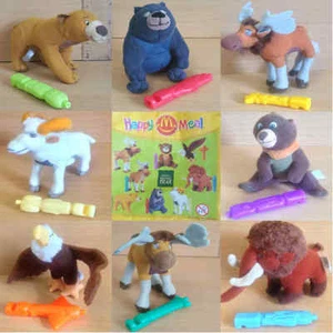 McDonalds Happy Meal Toy 2003 Disney Brother Bear Soft Plush Toys - Various - Picture 1 of 34