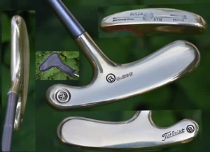 RH Scotty Cameron SC Titleist Bullseye Flange Putter + HC / CUSTOM Engraved - Picture 1 of 24