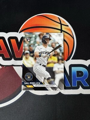 2024 Topps Flagship Collection #2 - Sal Frelick - Brewers Rookie RC! - Image 1 of 2