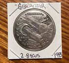 Gibraltar 1993 Eurotunnel England-France 2.8 Ecus Coin (Unc)