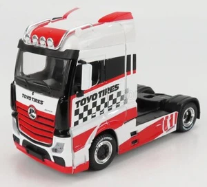 MODELLINO CAMION STATICO DIECAST MERCEDES ACTROS2 GIGASPACE TOYO TIRES SCAL 1/43 - Foto 1 di 7