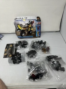 Mega Bloks Halo UNSC Flame Warthog Vehicle Figures 97449 Built Parts Only - Foto 1 di 6