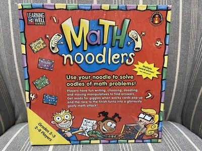 Learning Well Games Math Noodlers Game, Grades 2-3 NEW - Image 1 of 4
