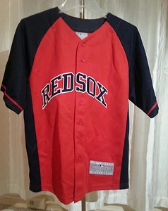 Vintage Kevin Youkilis Boston Red Sox Trikot/Jugend Größe 10/12 - Bild 1 von 7