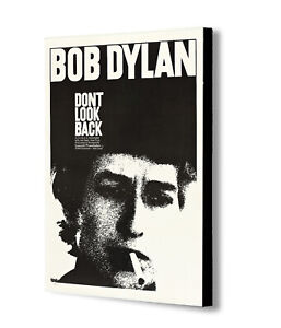Bob Dylan - Don't Look Back - Canvas Movie Wall Art Framed Print - Various Sizes